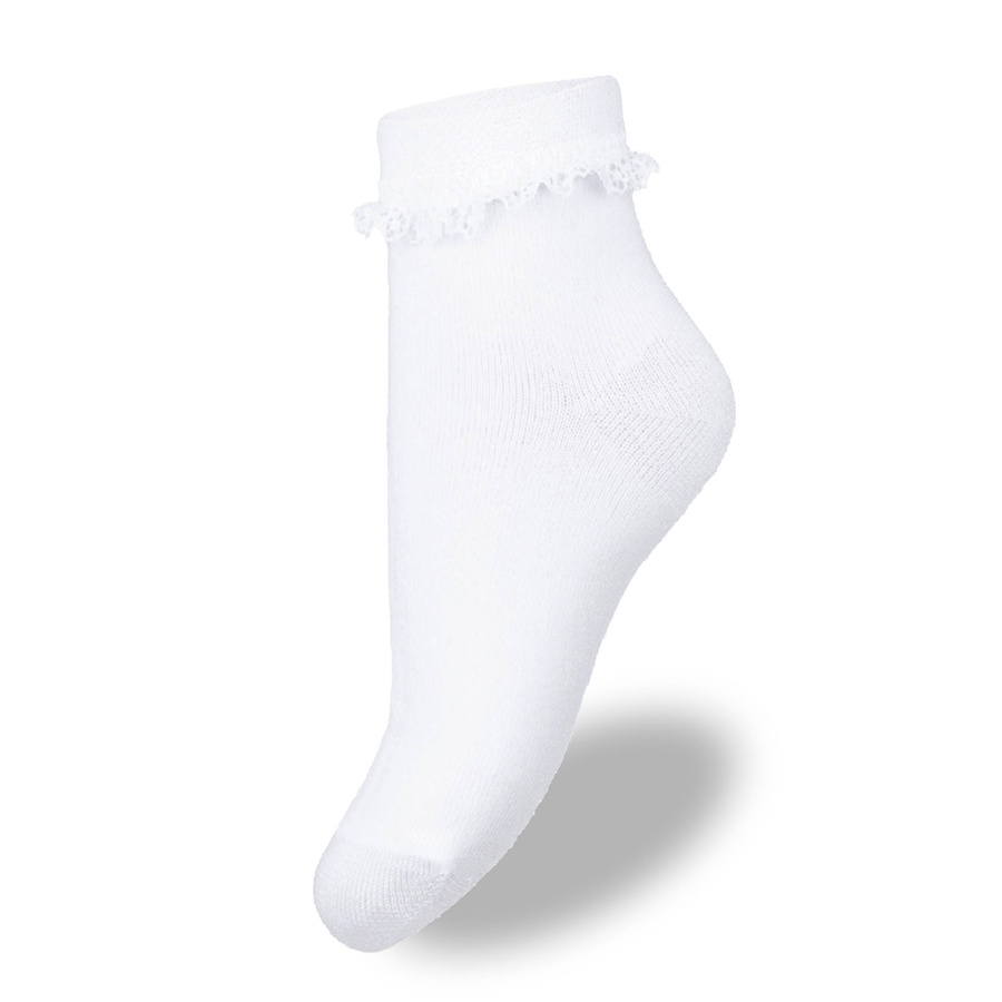 Kindersocken aus Baumwolle Smooth mit Lace 092