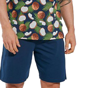 Herren Pyjama Serie 323 Blau