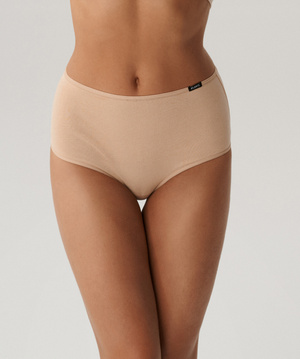 Damen-Slips Maxi Serie 3BLP-585 Beige