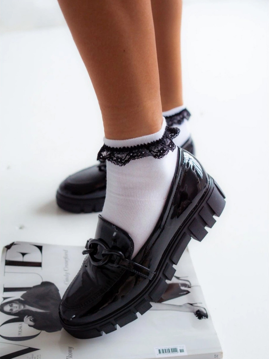 Skarpetki z koronką 897 Milena