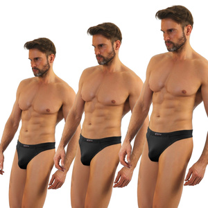 3x Stringi męskie z delikatnego MICROMODALU COMIX Sesto Senso