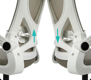 Bürosessel V1 hellgrau