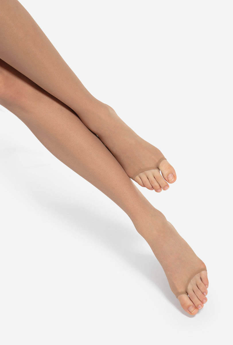 Rajstopy bezpalcowe Senza Dita 10 den Gatta