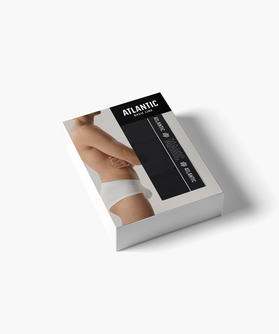 Herren-Slips Bmp-1581 Schwarz