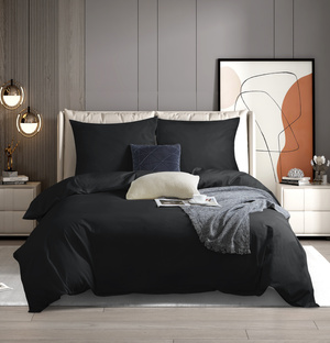 Bettwäsche Serie Schwarz