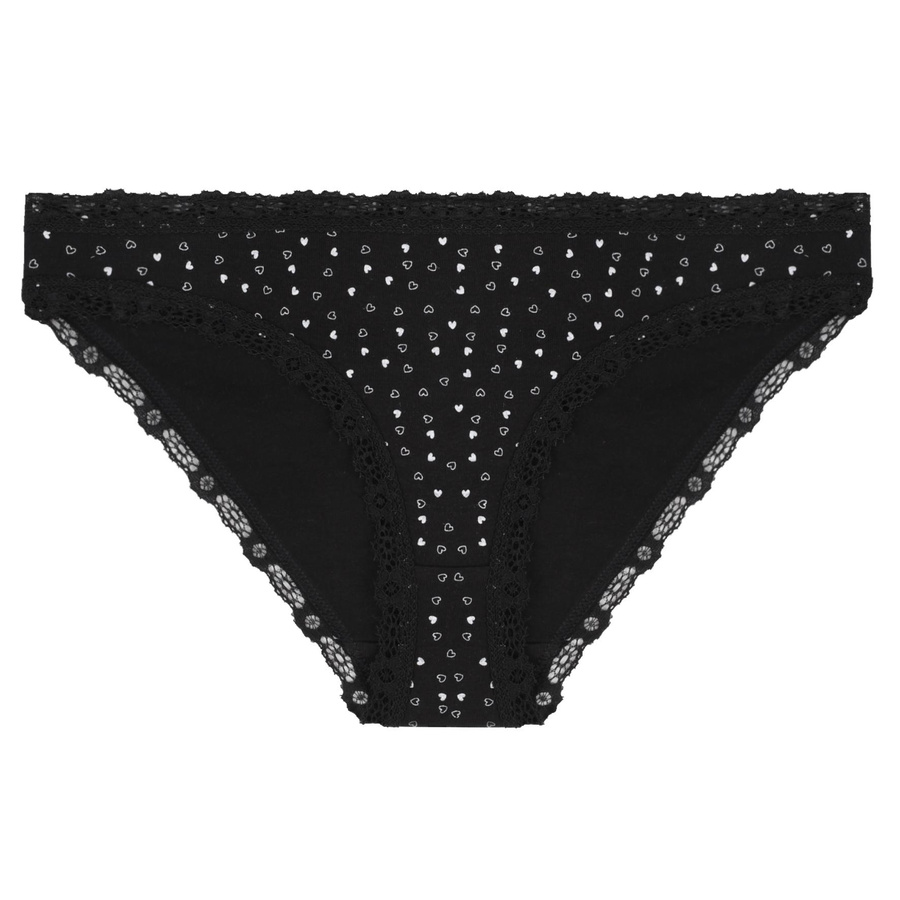 Figi damskie mini bikini z koronk? S-XL 3-pak
