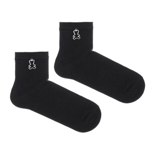 Damen Socken Serie mit Anhänger Schwarz