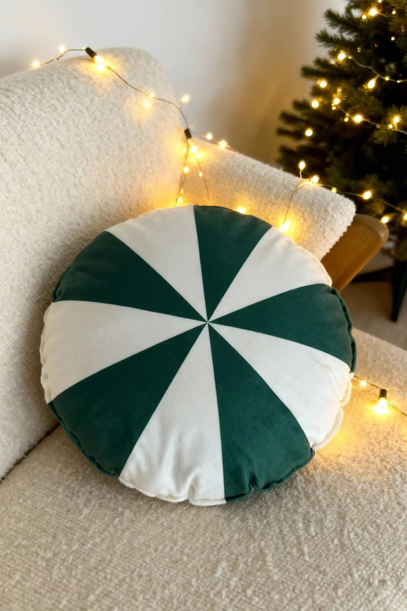 S CHRISTMAS CANDY PILLOW 38*38