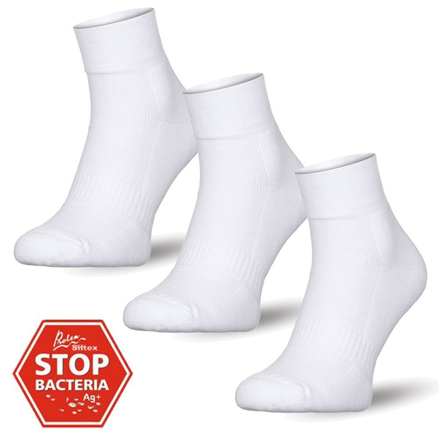 3X Skarpety 1/2 FROTTE z Jonami Srebra AG+ Milena
