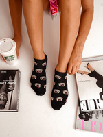 Kurzsocken Damen Serie 146 Schwarz