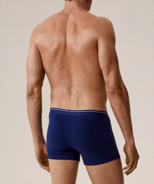 Herren-Boxershorts 5SMH-004 Grau/Grün/Schwarz/Blau