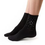 Socken Damen Serie Schwarz