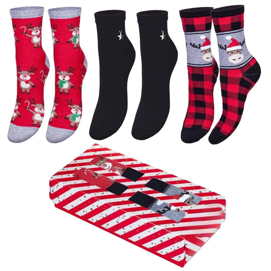 Damen-Weihnachtsset 03, Farbe Farbe 1, Größe 37-41