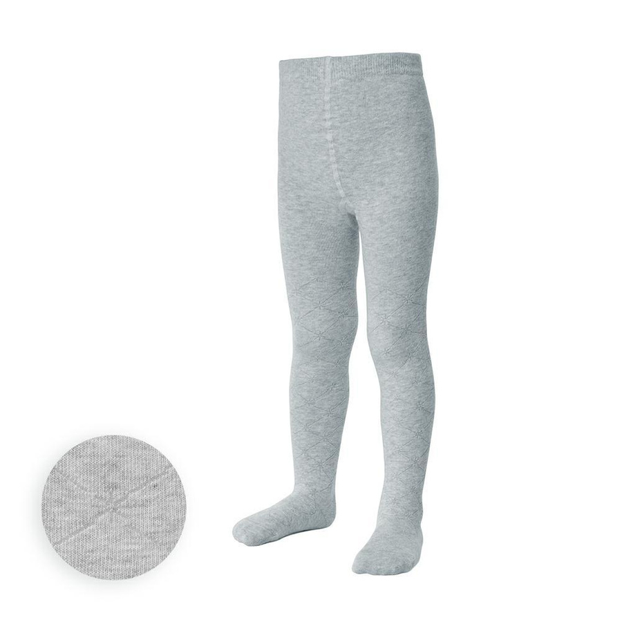 Mädchenstrumpfhose Serie Meliert Hellgrau