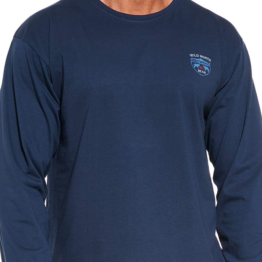 Herrenschlafanzug Serie 124 Rot