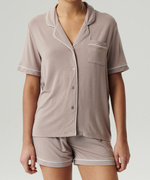 Damenpyjama Nlp-496 Blau und Rosa