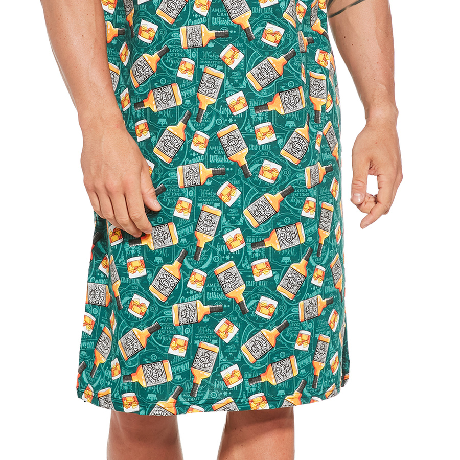 Nachtwäsche Herren Serie Nachtshirt 109 Blau