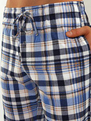 Herren Schlafanzug mit langen Ärmeln Jasiek 2576/26