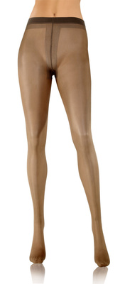 Sesto Senso Damen Strumpfhose Valeria 20DEN – Transparente, Bequeme Nylon-Strumpfhose ohne Zwickel, Perfekt für offene Schuhe, Farbe Vision, Für Elegante Outfits, Polyamid-Elasthan-Mix