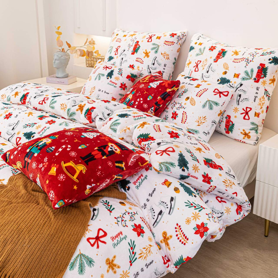 Bettwäsche Merry Weiß