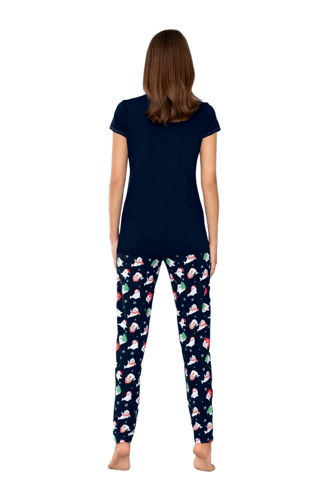 Damska piżama świąteczna z bawełny Kasjana Italian Fashion