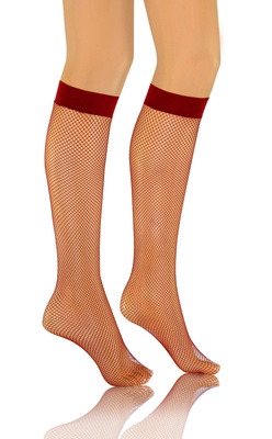 Kniestrümpfe Greta Grau