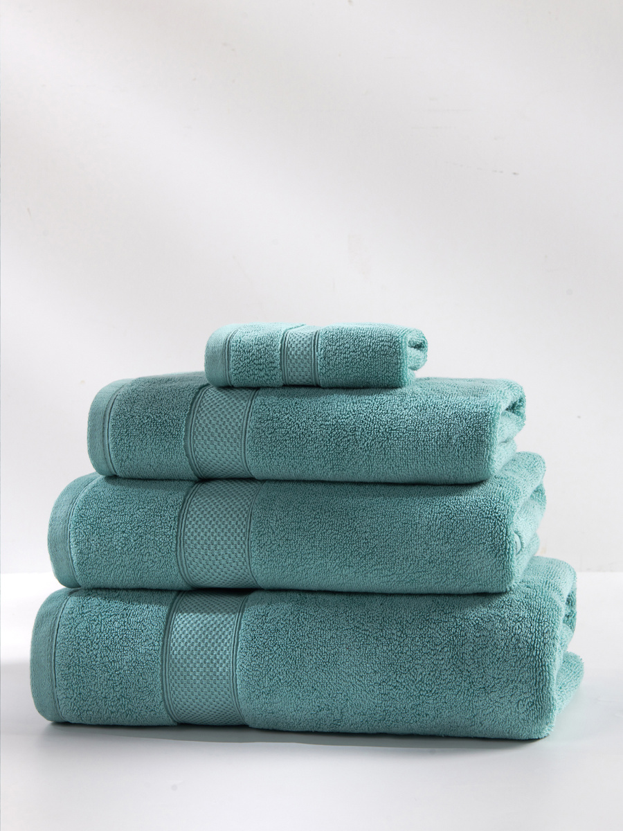 S TOWEL 100*150 LEO AZURE