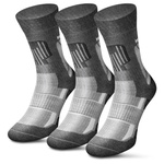 Sesto Senso Trekking Socken aus Wolle – Warme Winter-Sportsocken mit Verstärkungen, Antibakteriell, Luftzirkulation, Elasti-scher Bund, Mehrfarbig, Unisex, Ideal für Herbst/Winter Outdoor-Aktivitäten