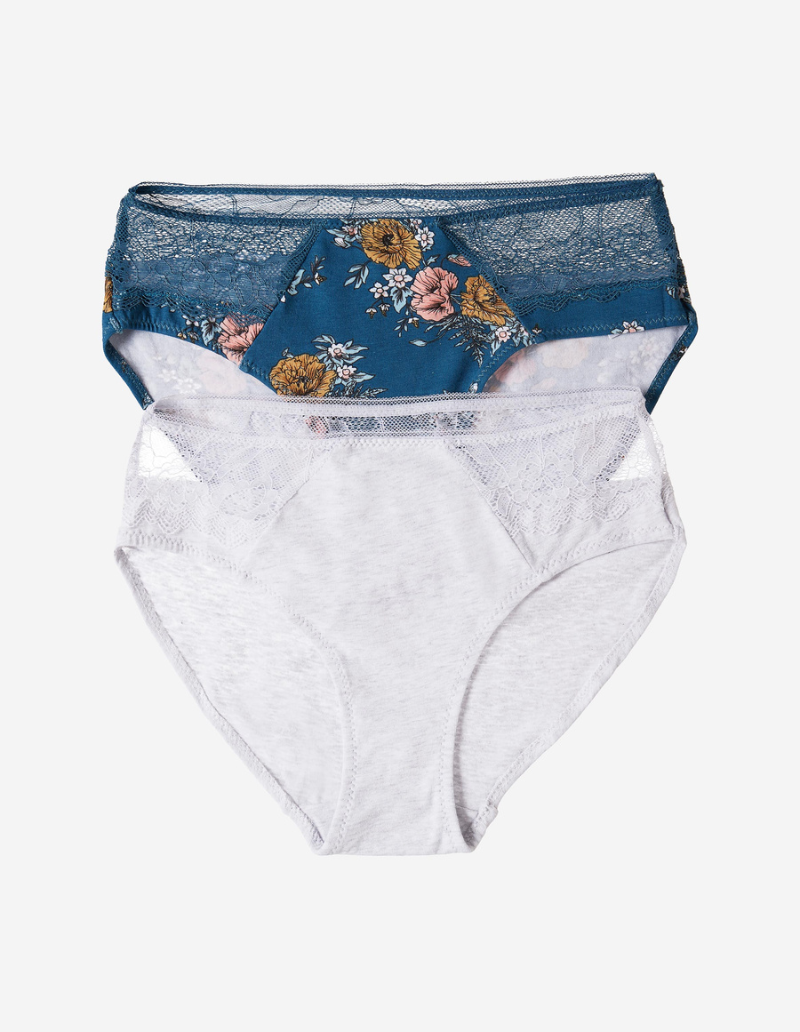 Hally Höschen mit hoher Taille 2er-Pack