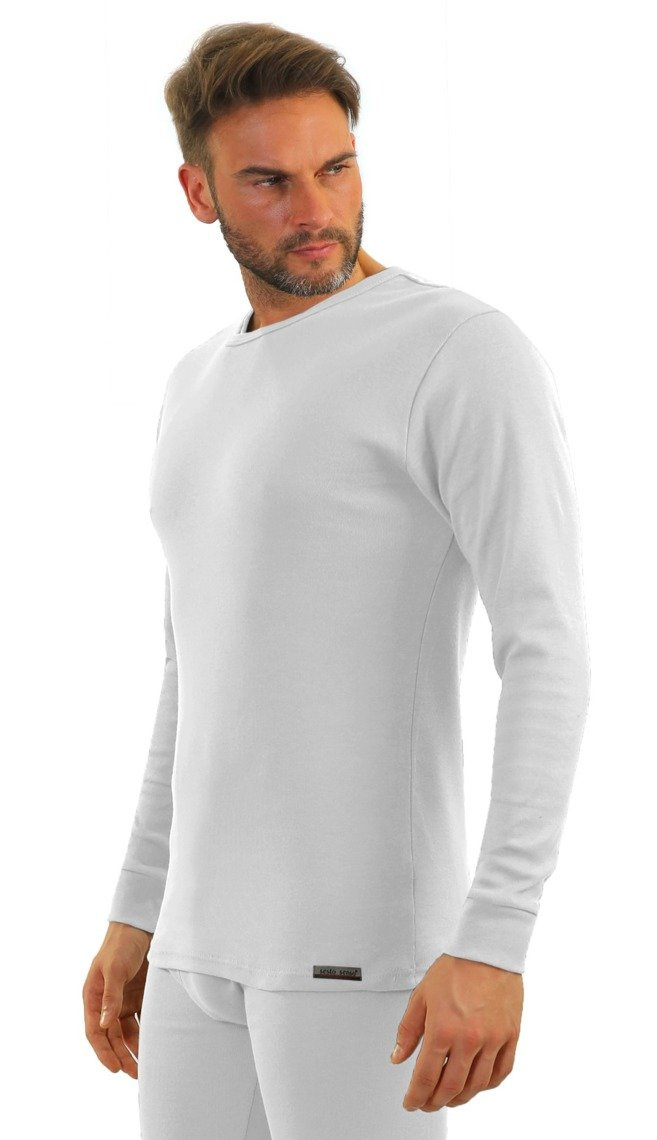 Maiou cu mânecă lungă Art. 111 Alb