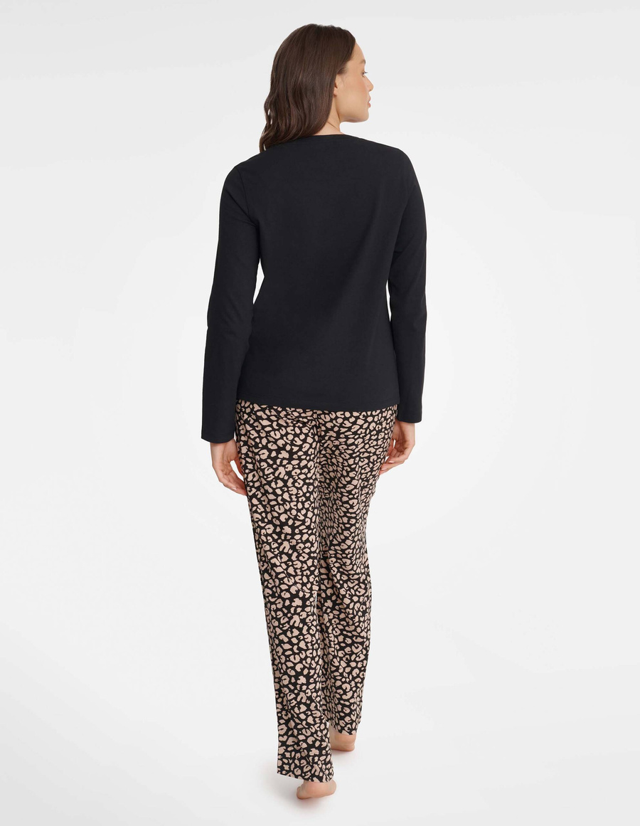 Damenpyjama Gino Mehrfarbig