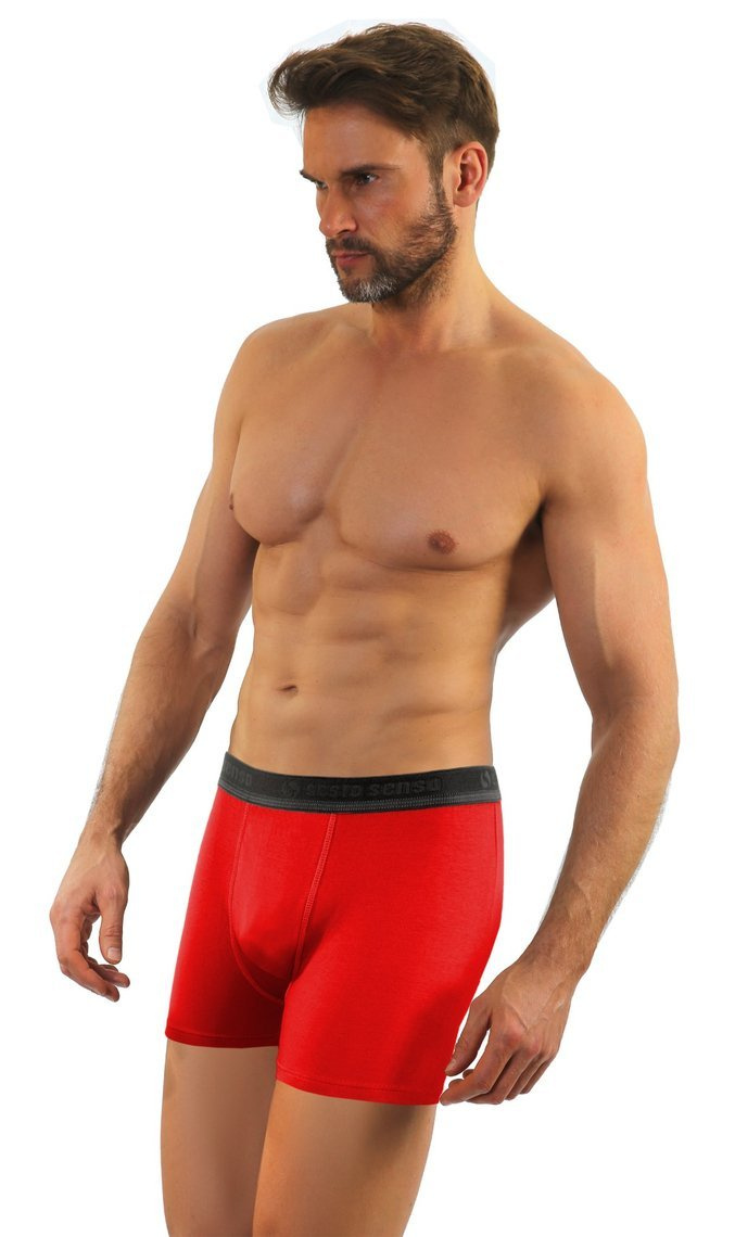 Herren-Boxershorts BM02 Rot