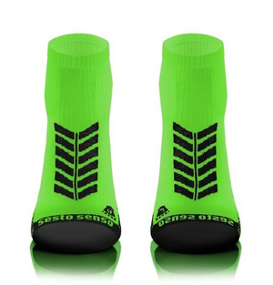 Bawełniane oddychające bezszwowe SKARPETY SPORTOWE SPORT SOCKS Sesto Senso 