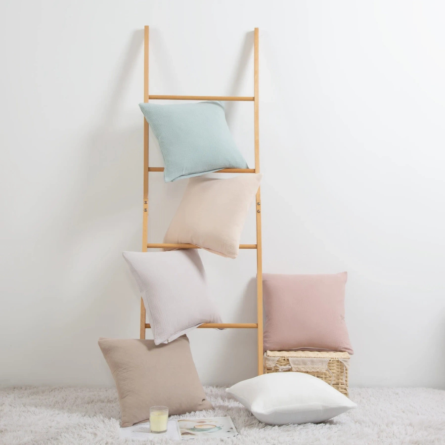 S PILLOWCASE 40*40 MUSLIN BEIGE