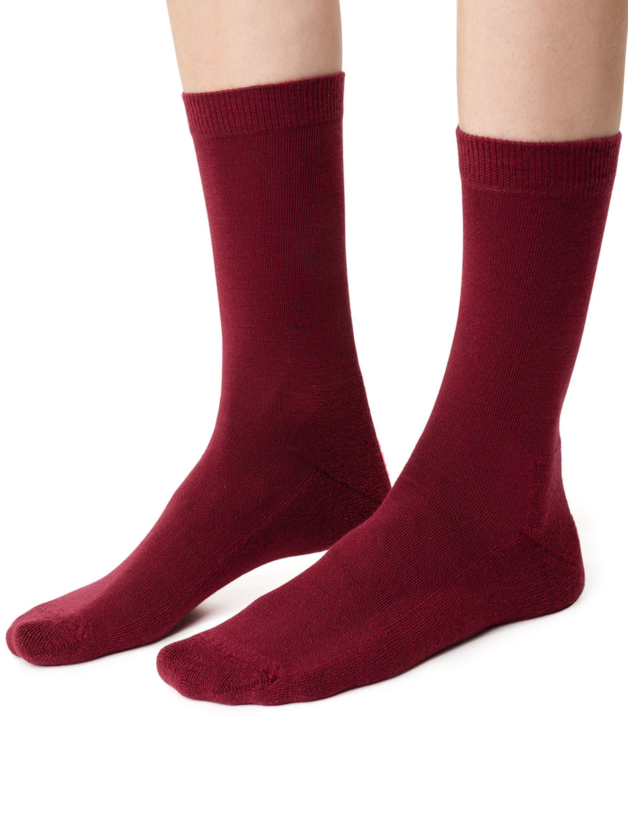 Halbe Frotteesocken aus Merinowolle Art. 130