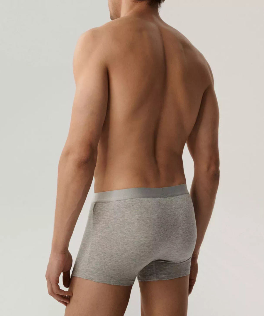 Herren-Boxershorts Serie 3MH-011 Grau/Schwarz/Mehrfarbig