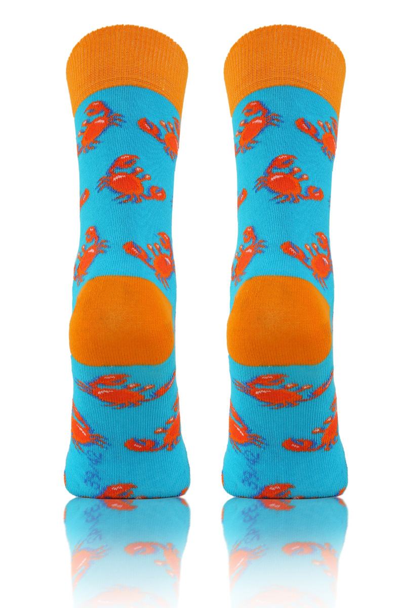 Sesto Senso Herren Skarpetki – Lange Baumwollsocken mit Löwenmotiv, Bunte Farben, Atmungsaktiv und Bequem, Vielseitig für Alltag und Elegante Outfits, Ideal für Sport und Freizeit, Neu