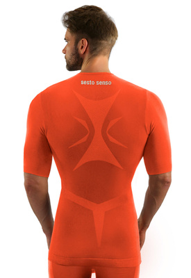 Herren T-Shirt Thermo Active Orange