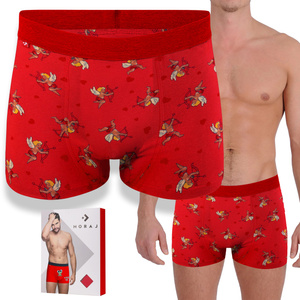 Boxeri Bărbați Walentynki Roșii