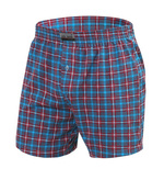 Sesto Senso Herren Boxershorts Panther – Klassische, Bequeme Unterwäsche aus 100% Baumwolle, Mit Knopfverschluss, Vielseitige Muster, Alltagstauglich, Mehrfarbig, Größe M, Weicher Bund, Hergestellt in Polen