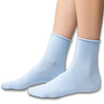 Socken ohne Druck Serie Kunstfaser schwarz