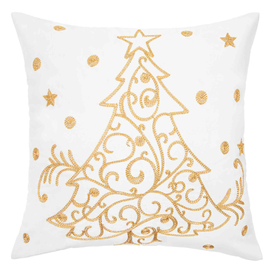 Cushion Cover Choineczka White/Gold