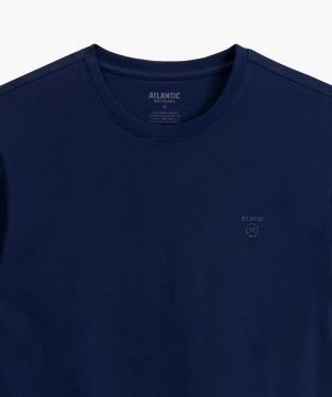 Herren-Schlafanzug Serie nmp-388 Blau/Grau