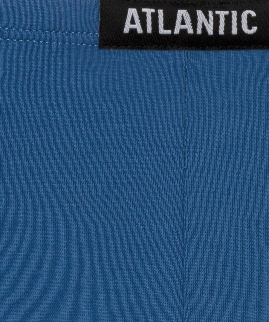 Atlantic Herren Mini-Slips – Bequeme Mikromodal Unterwäsche, 95% Mikromodal, 5% Elastan, Ohne Muster, Premium Kollektion, Verschiedene Farben: Blau, Grau, Denim, Schwarz, Innengummi, Ideal für Männer