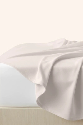 Bettlaken Flanell Grau