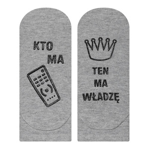 skarpetki stopki męskie Z NAPISAMI Soxo na prezent
