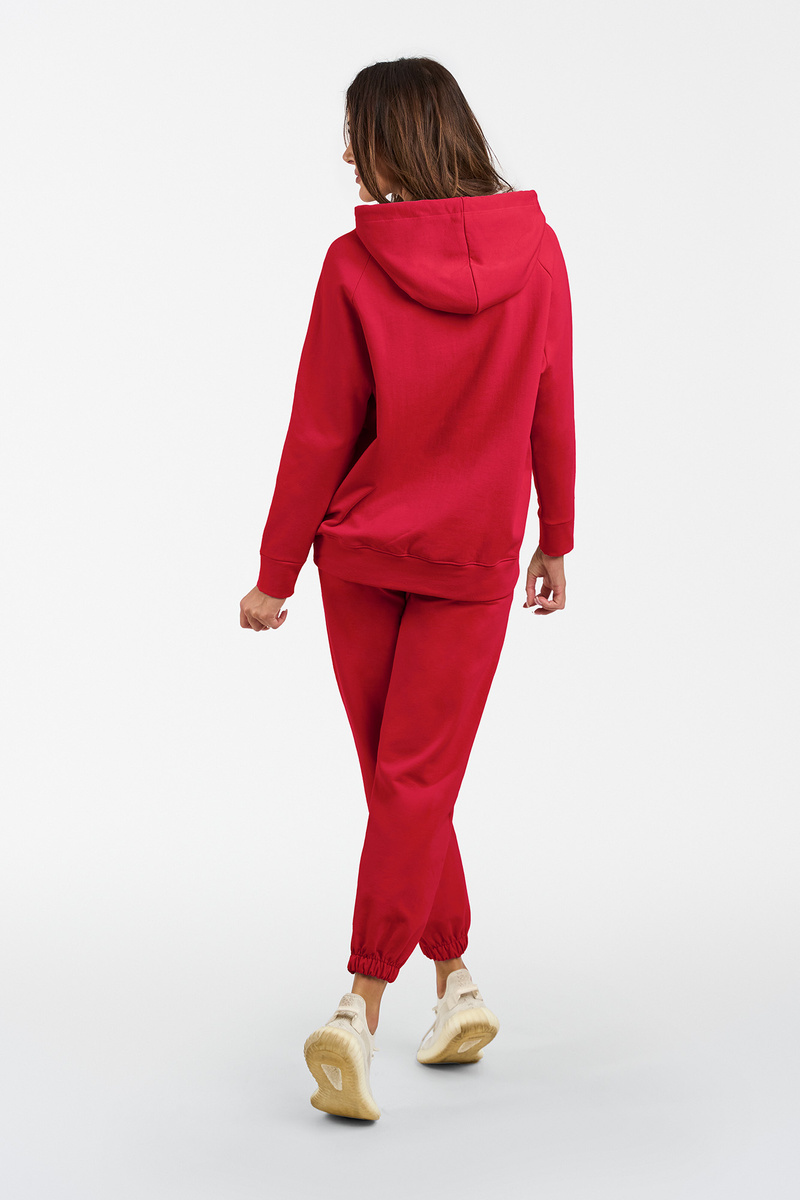 Damen Hoodie Serie Viva Rot