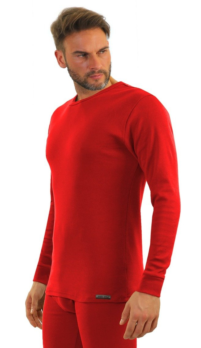 Langarmshirt Art. 111 Rot