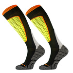 Șosete de schi Seria SKI1-01 Negru-Galben