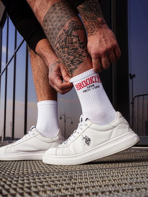 Herrensocken Go! Brooklyn Weiß